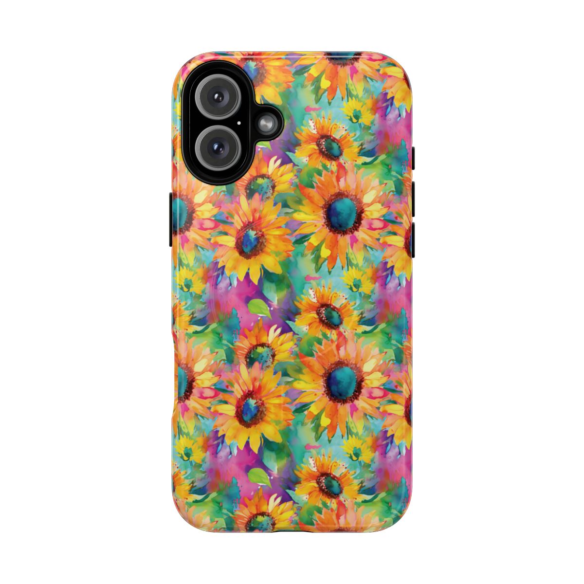 Neon Sunflowers Magnetic Case