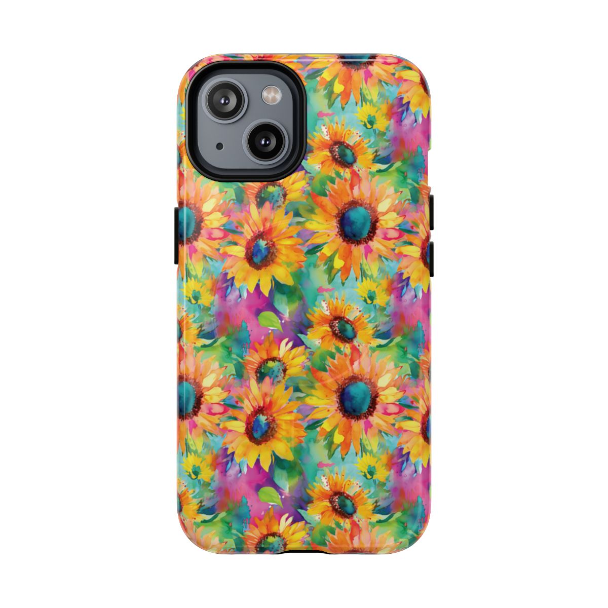 Neon Sunflowers Magnetic Case