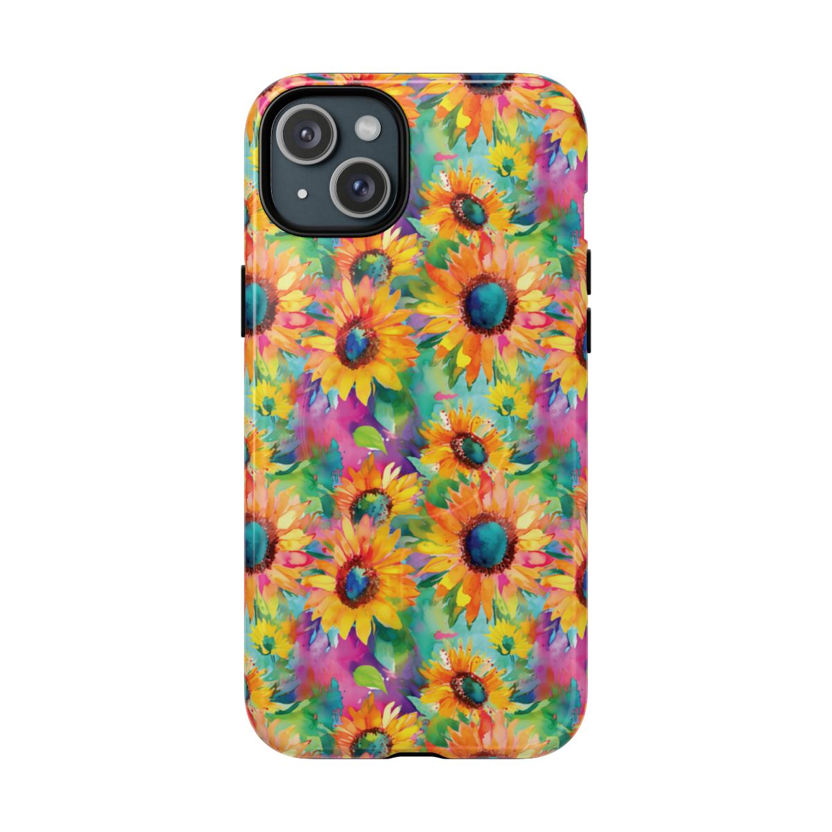 Neon Sunflowers Magnetic Case