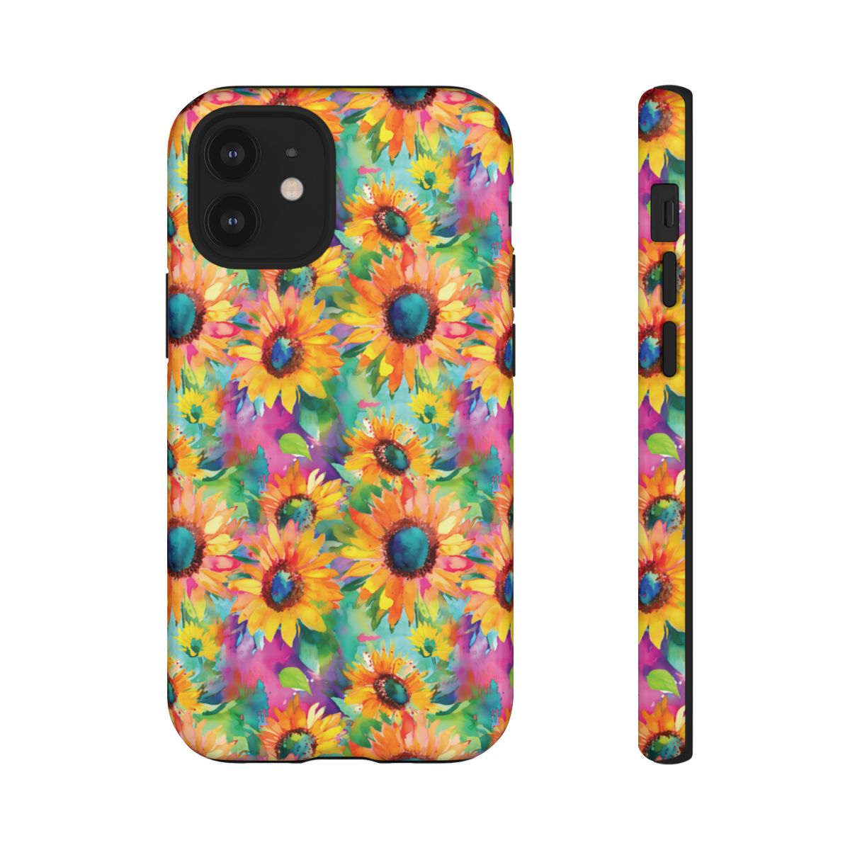 Neon Sunflowers Tough Case