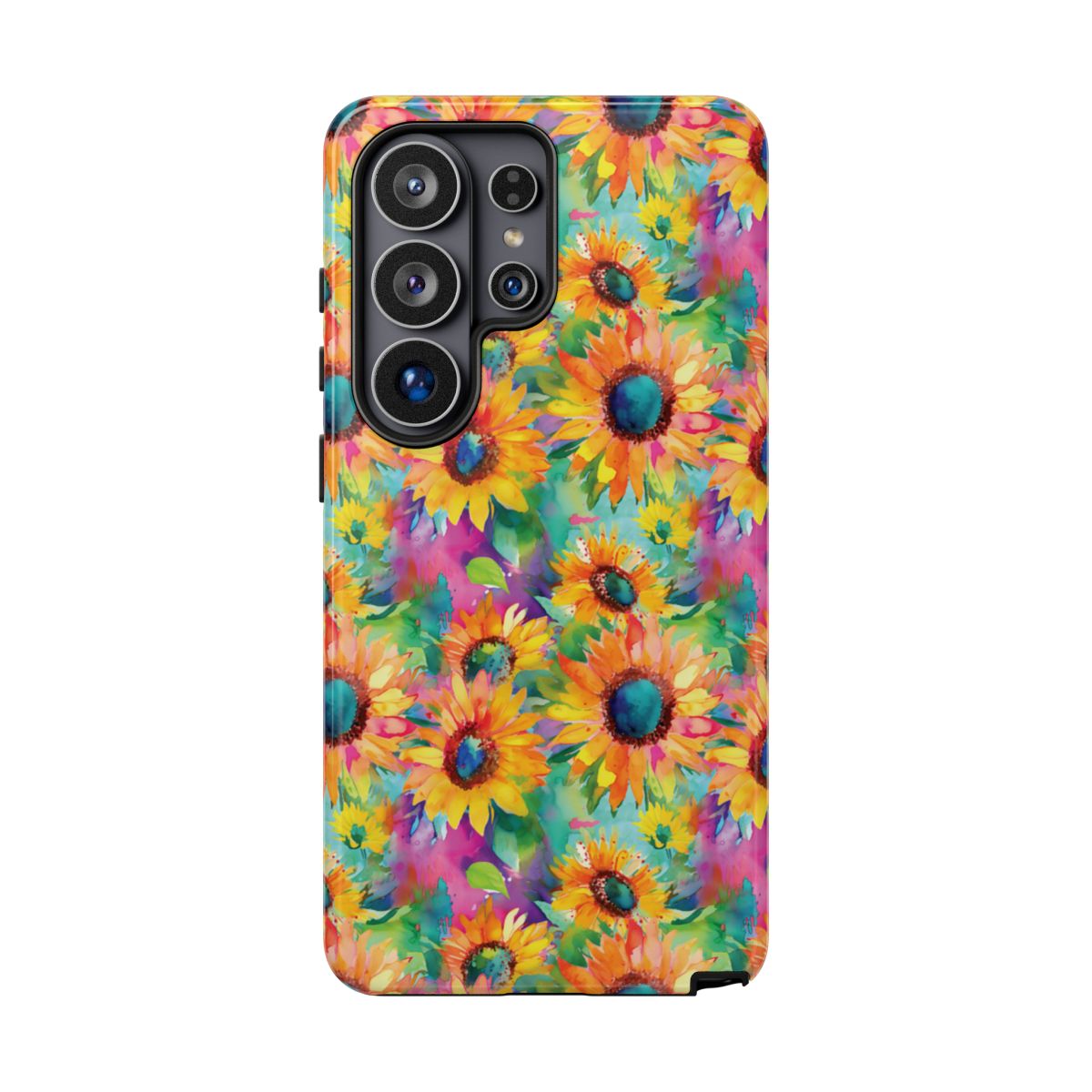 Neon Sunflowers Tough Case