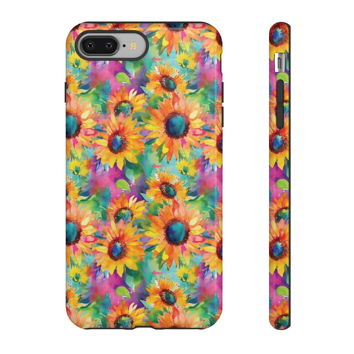 Neon Sunflowers Tough Case
