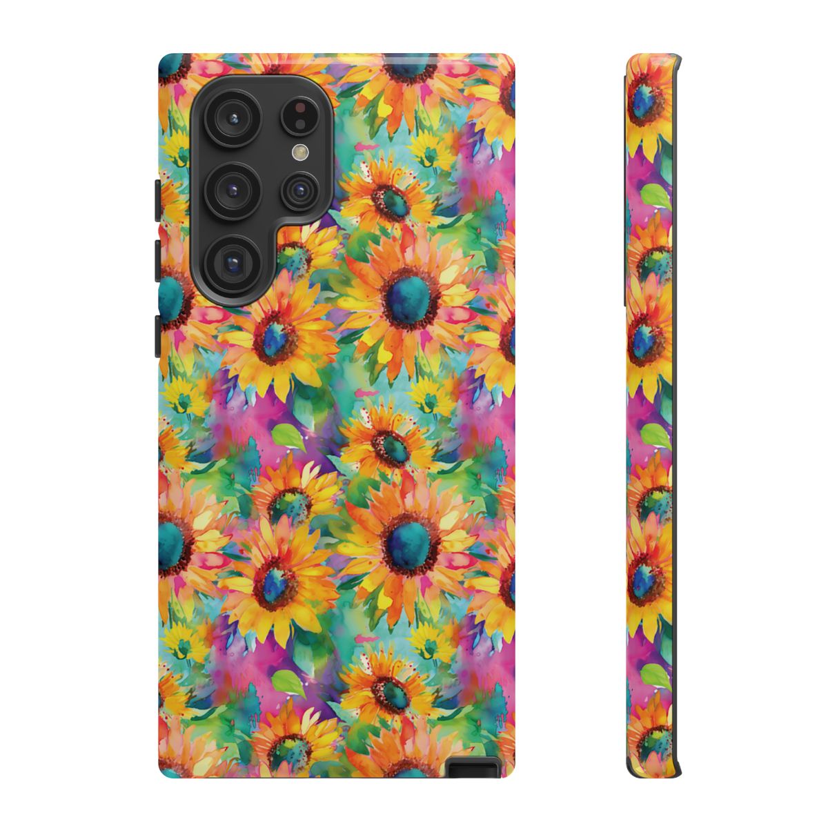 Neon Sunflowers Tough Case