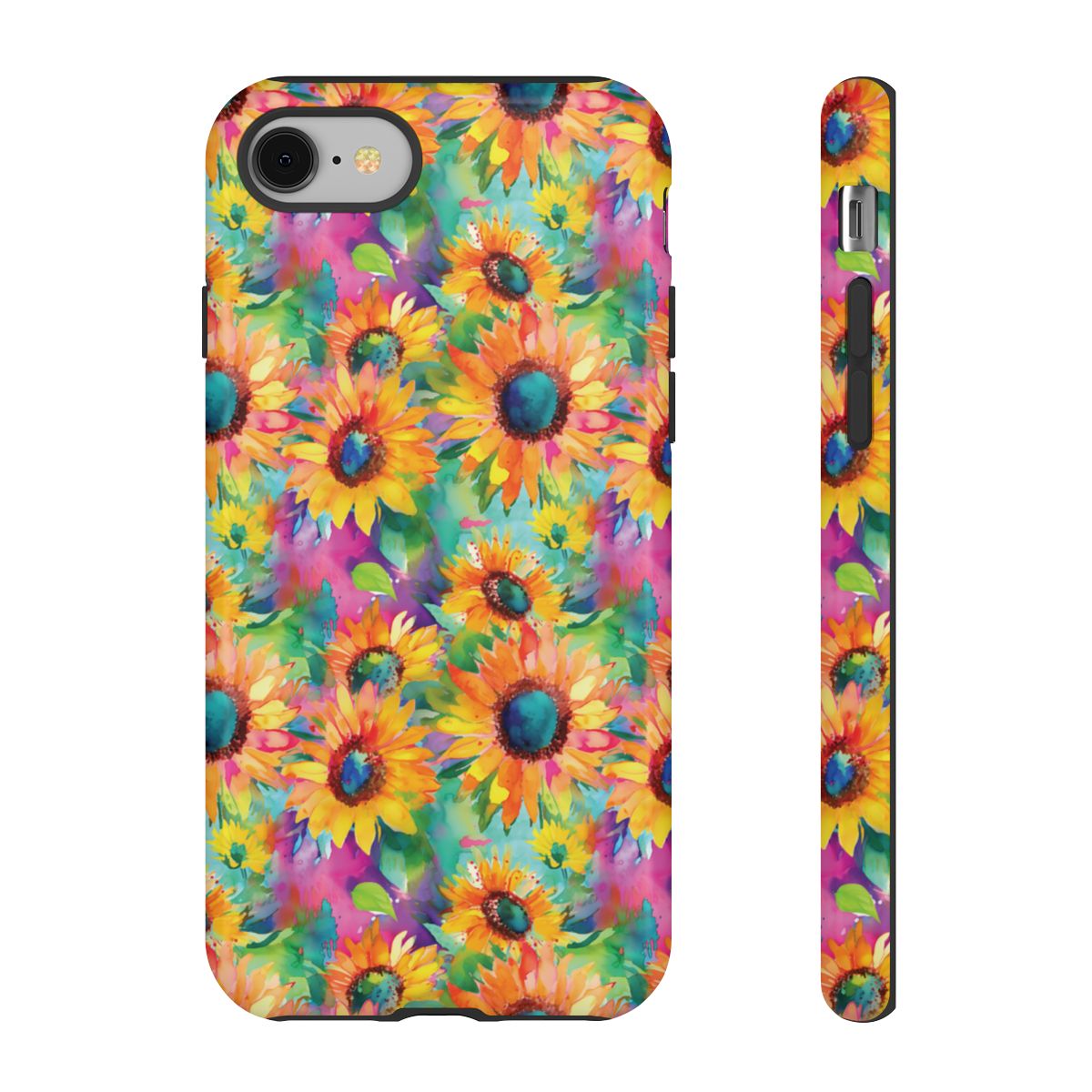 Neon Sunflowers Tough Case