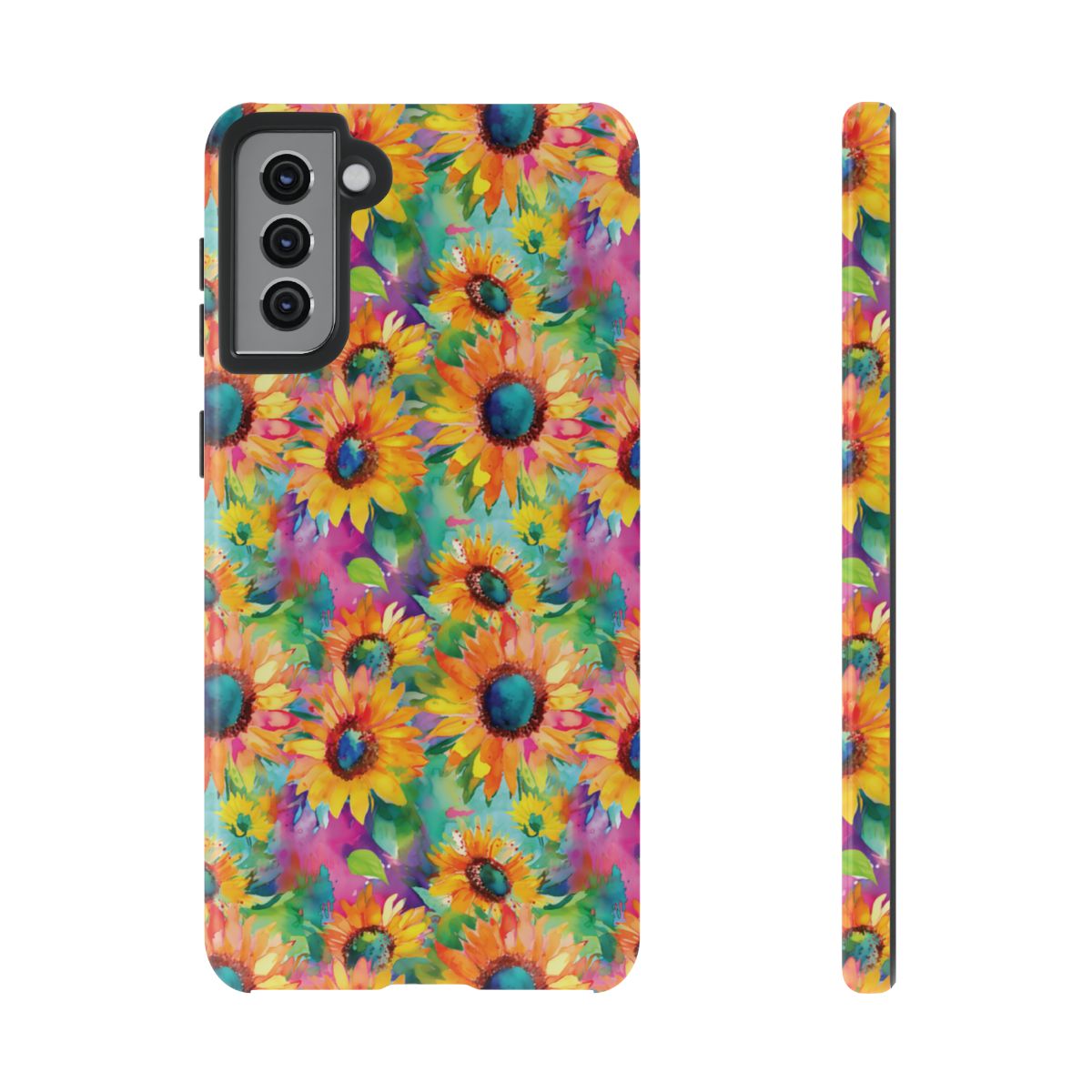 Neon Sunflowers Tough Case