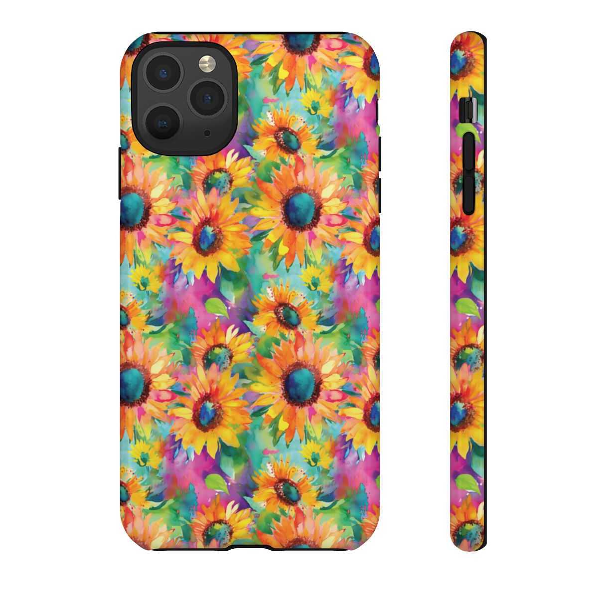Neon Sunflowers Tough Case