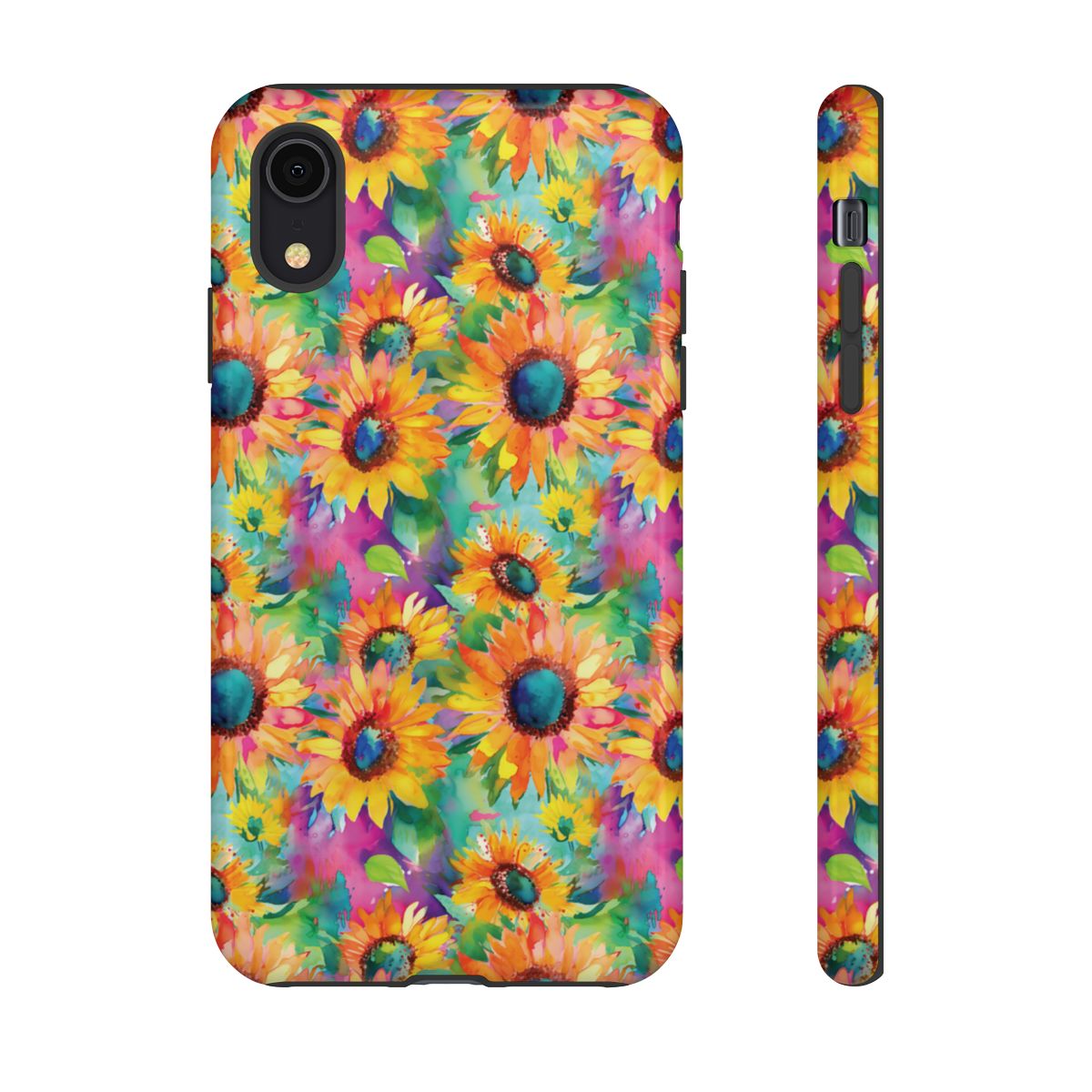 Neon Sunflowers Tough Case