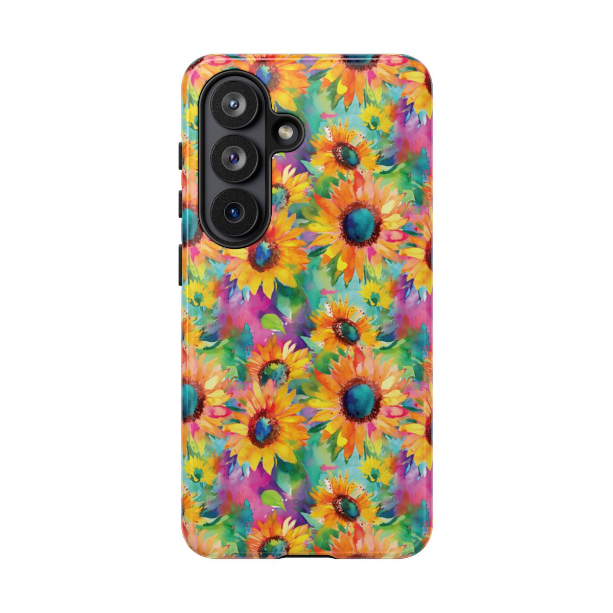 Neon Sunflowers Tough Case