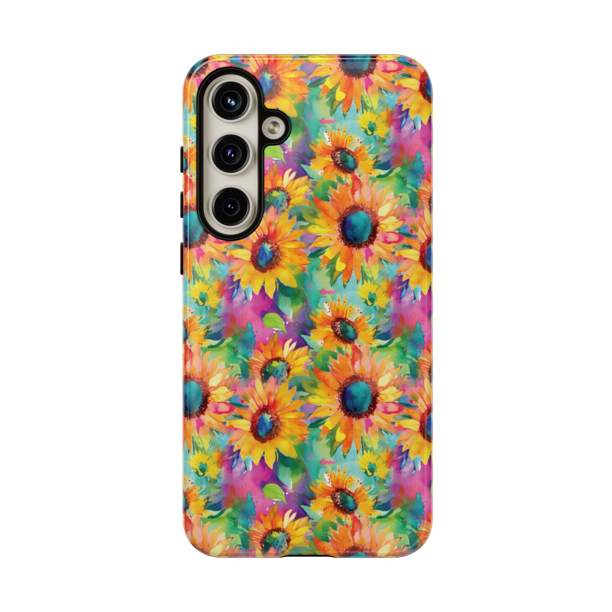 Neon Sunflowers Tough Case