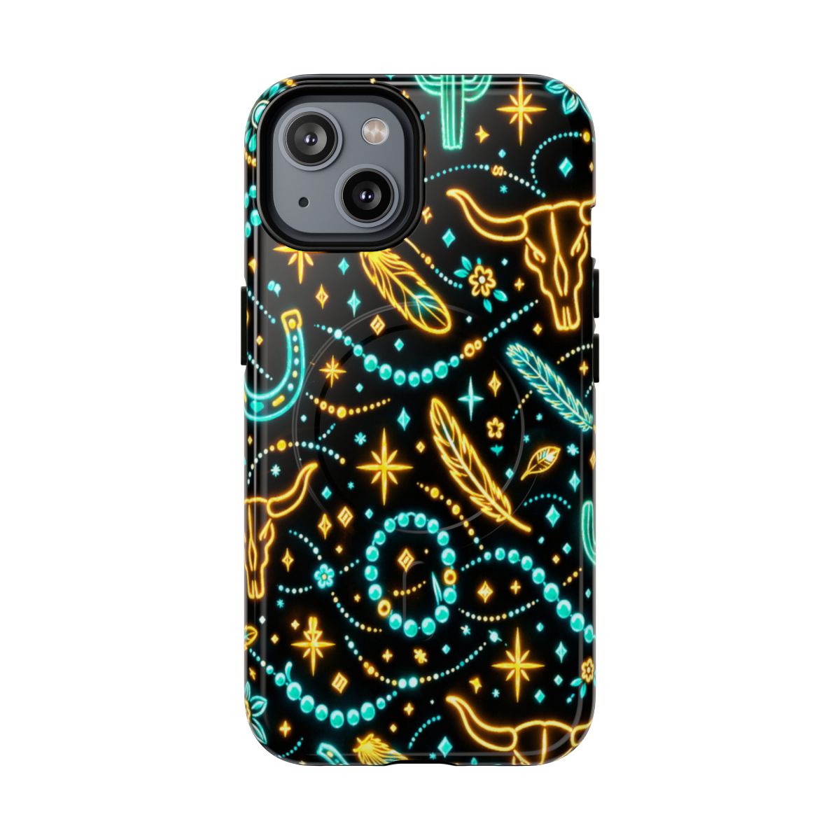 Neon Turquoise Magnetic Case