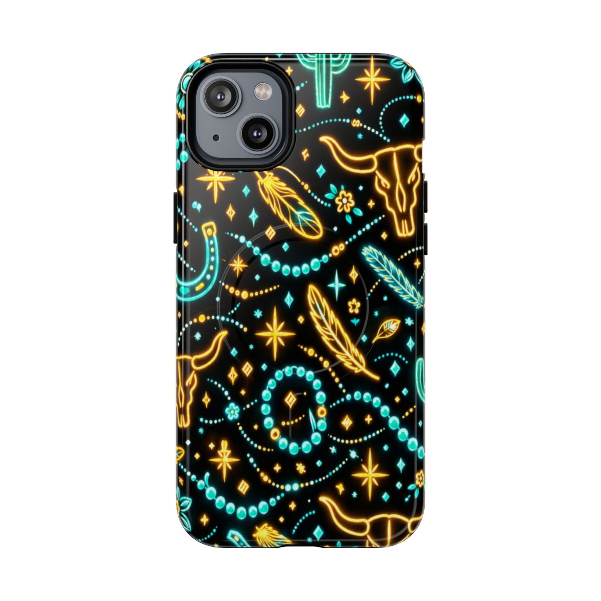 Neon Turquoise Magnetic Case