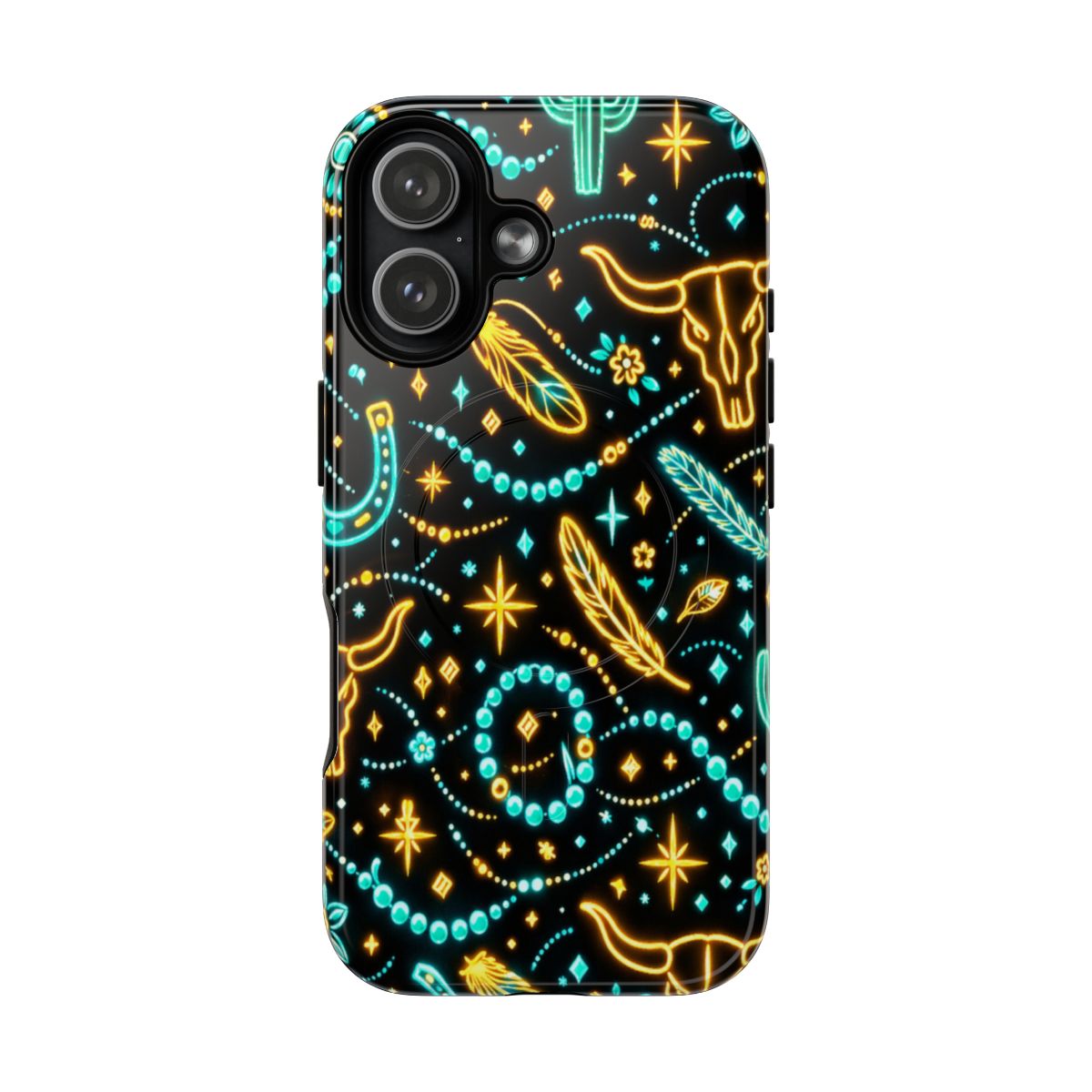 Neon Turquoise Magnetic Case