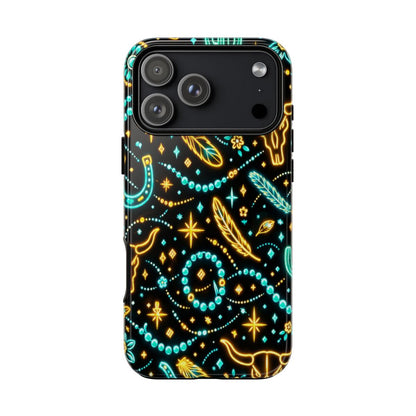 Neon Turquoise Tough Case - iPhone 18 Pro Max