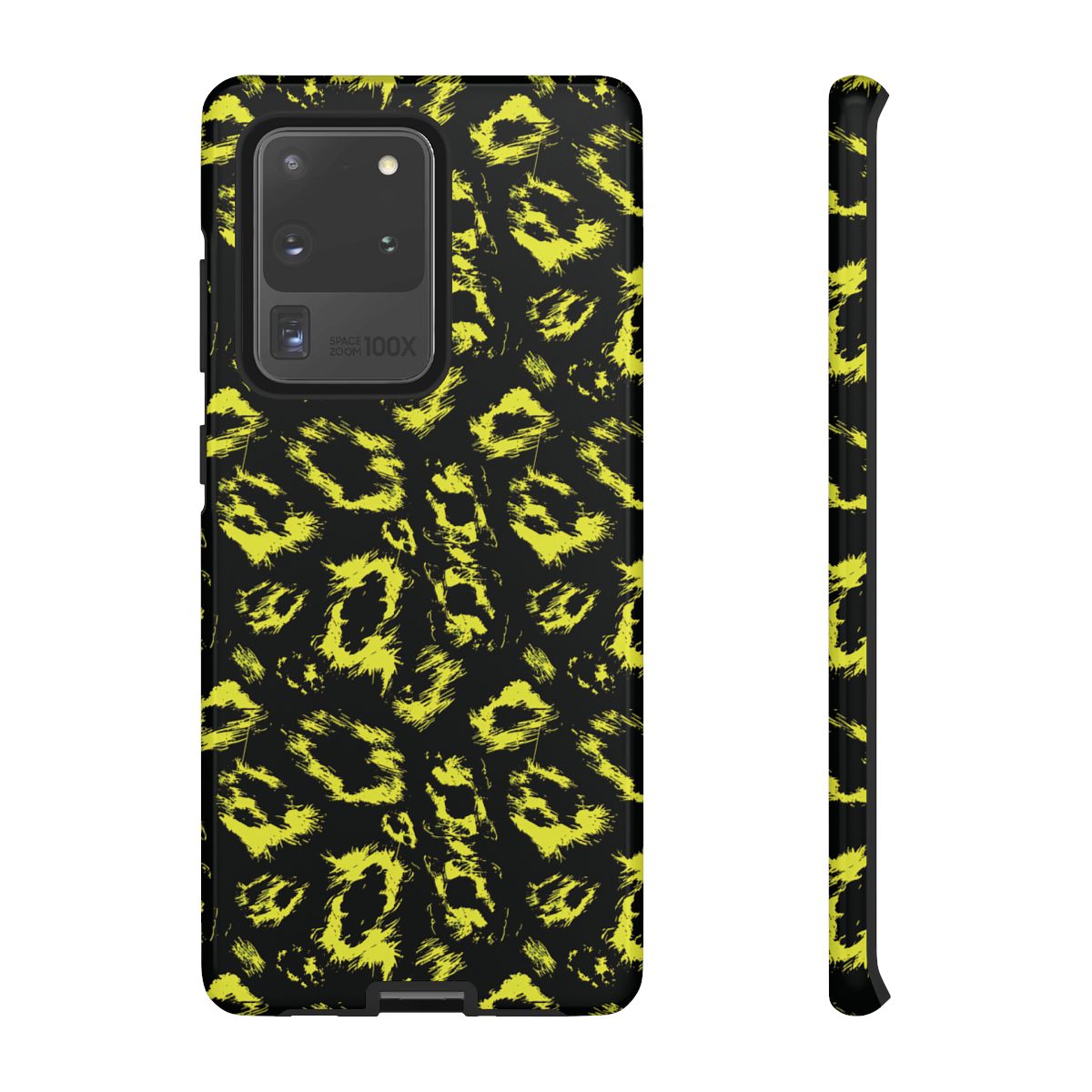 Neon Yellow Leopard Tough Case