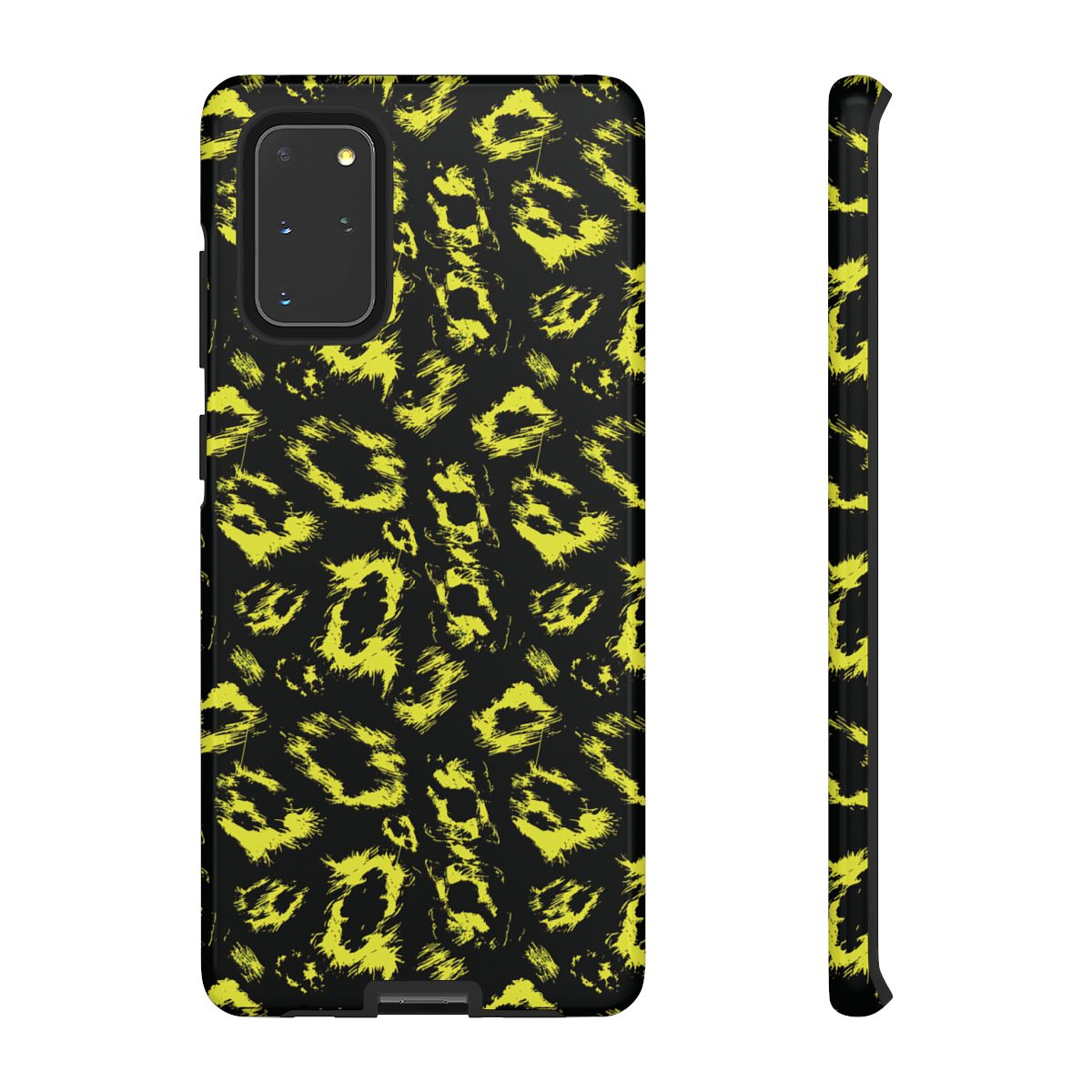 Neon Yellow Leopard Tough Case