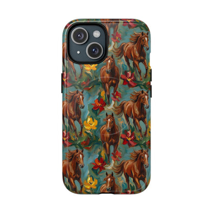 Oil Painted Horses Magnetic Case