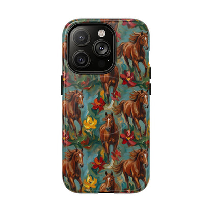 Oil Painted Horses Magnetic Case