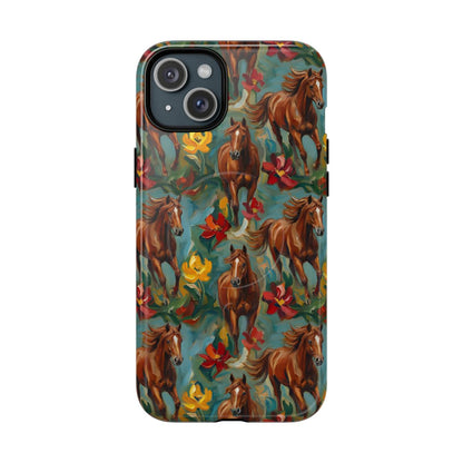 Oil Painted Horses Magnetic Case