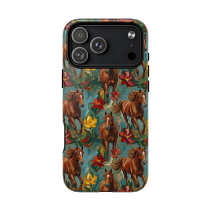 Oil Painted Horses Magnetic Case
