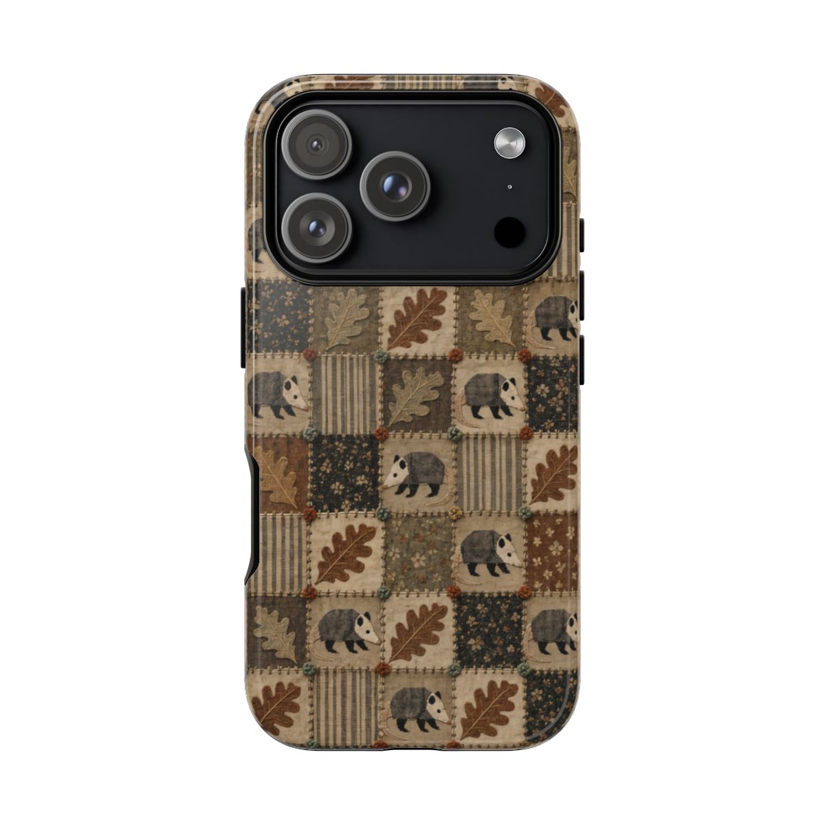 Opossum Patchwork Tough Case - iPhone 18 Pro