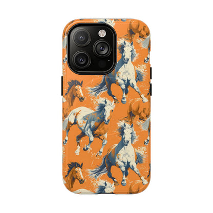 Orange Horses Magnetic Case