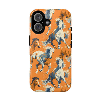 Orange Horses Magnetic Case