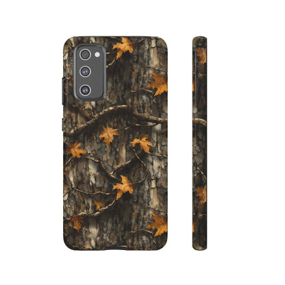 Orange Leaf Tree Camo Tough Case