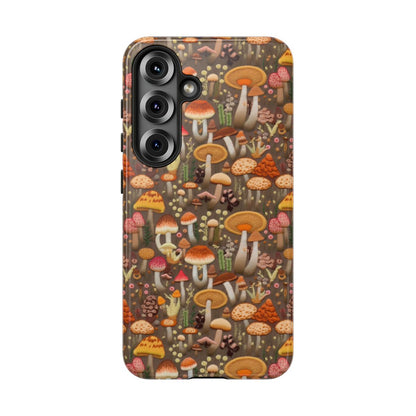 Orange Mushroom Tough Case
