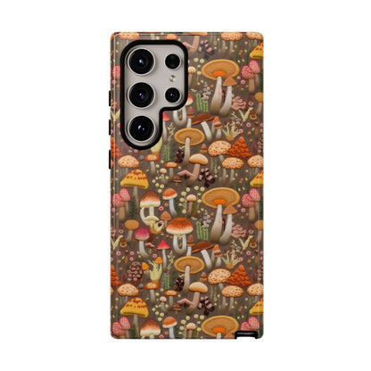 Orange Mushroom Tough Case