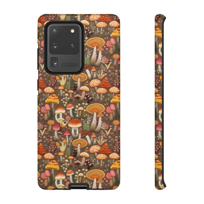 Orange Mushroom Tough Case