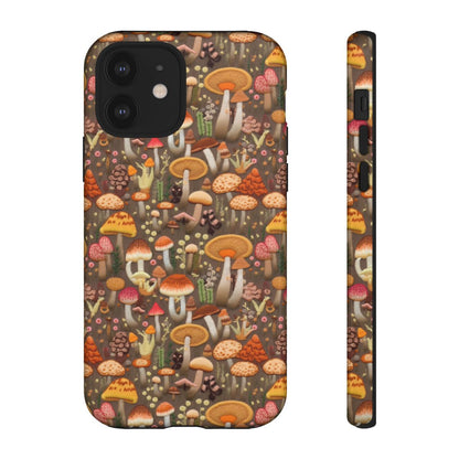 Orange Mushroom Tough Case