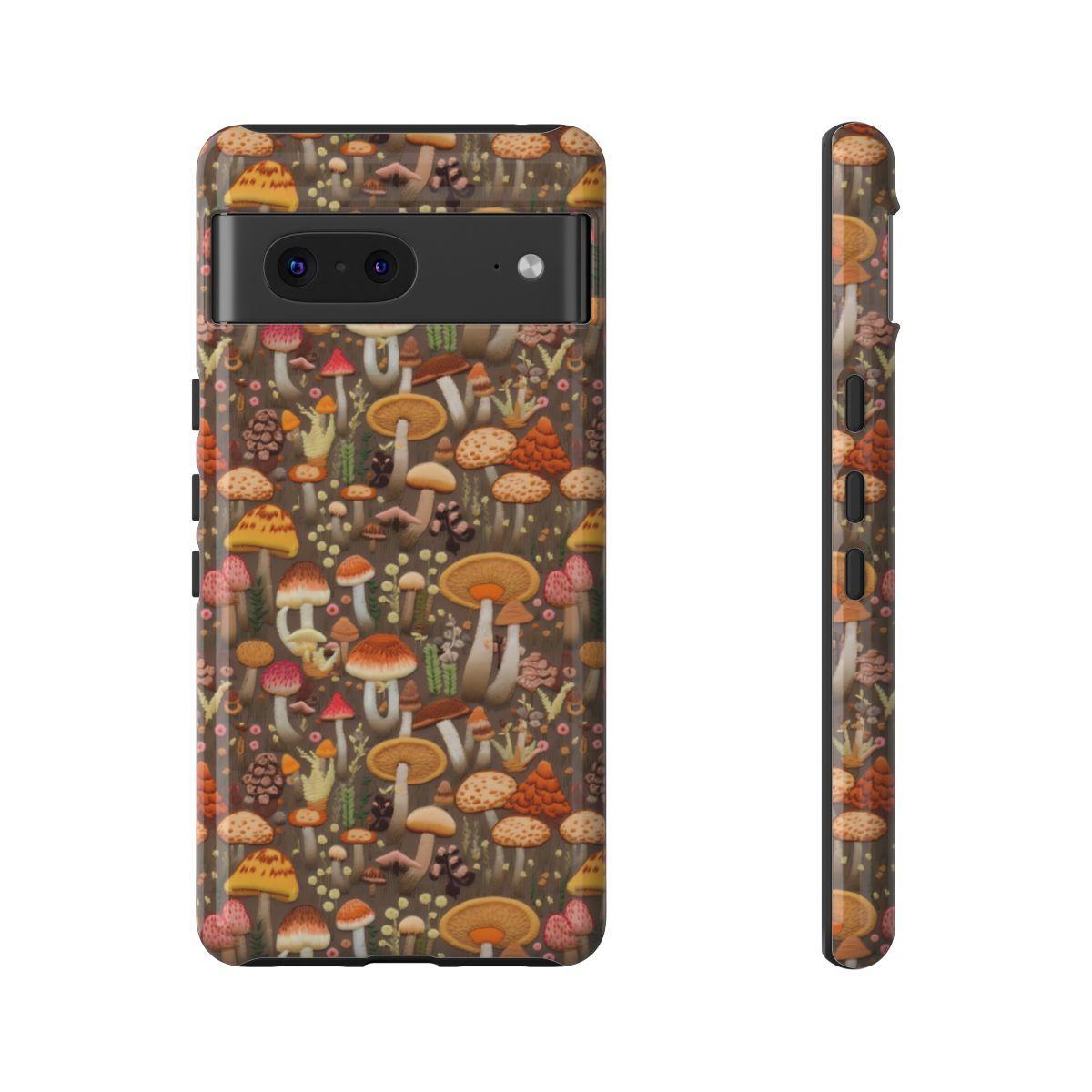 Orange Mushroom Tough Case