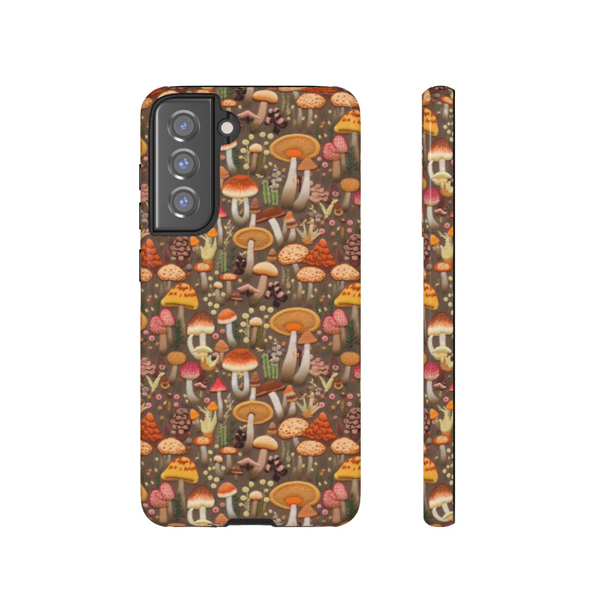 Orange Mushroom Tough Case