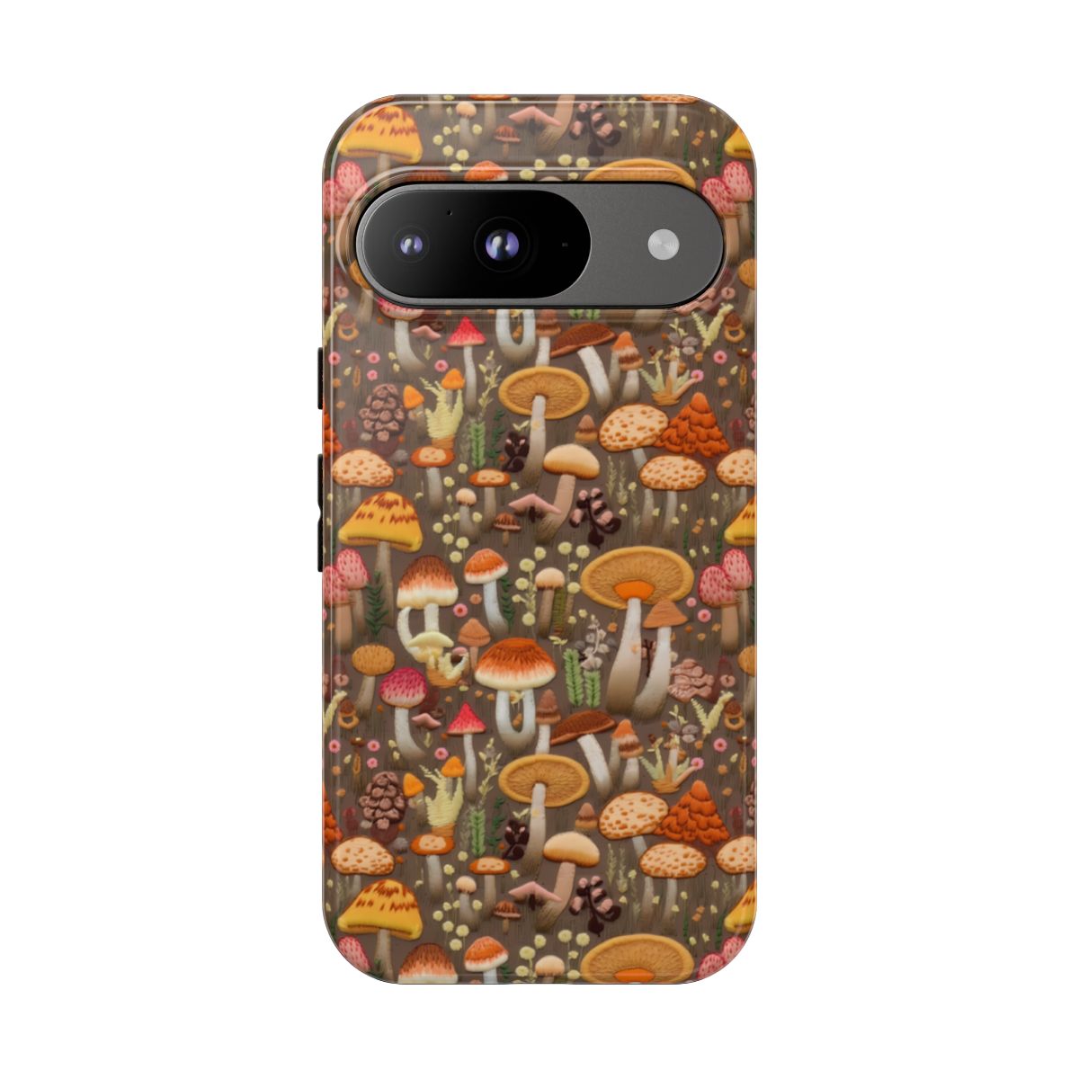 Orange Mushroom Tough Case
