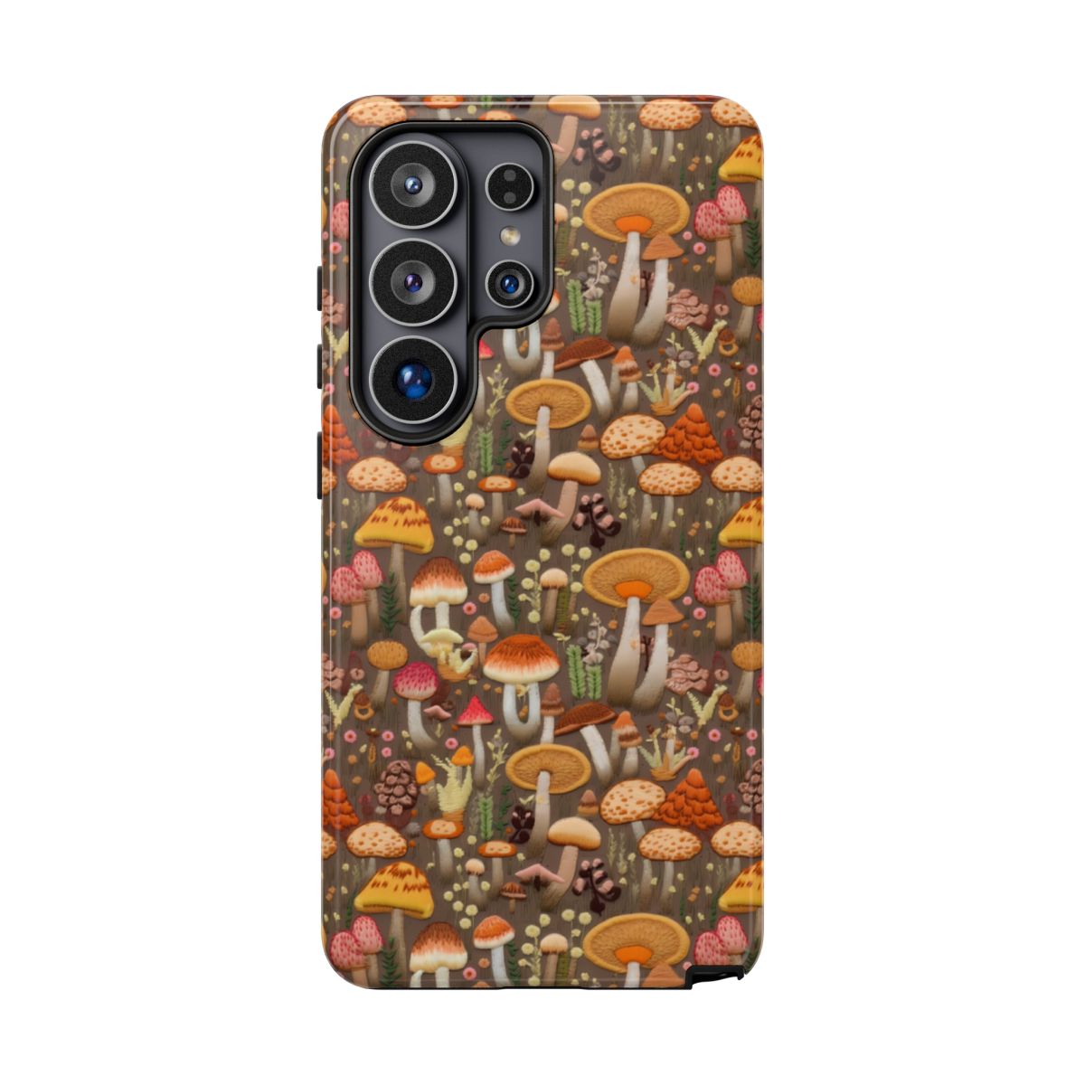 Orange Mushroom Tough Case