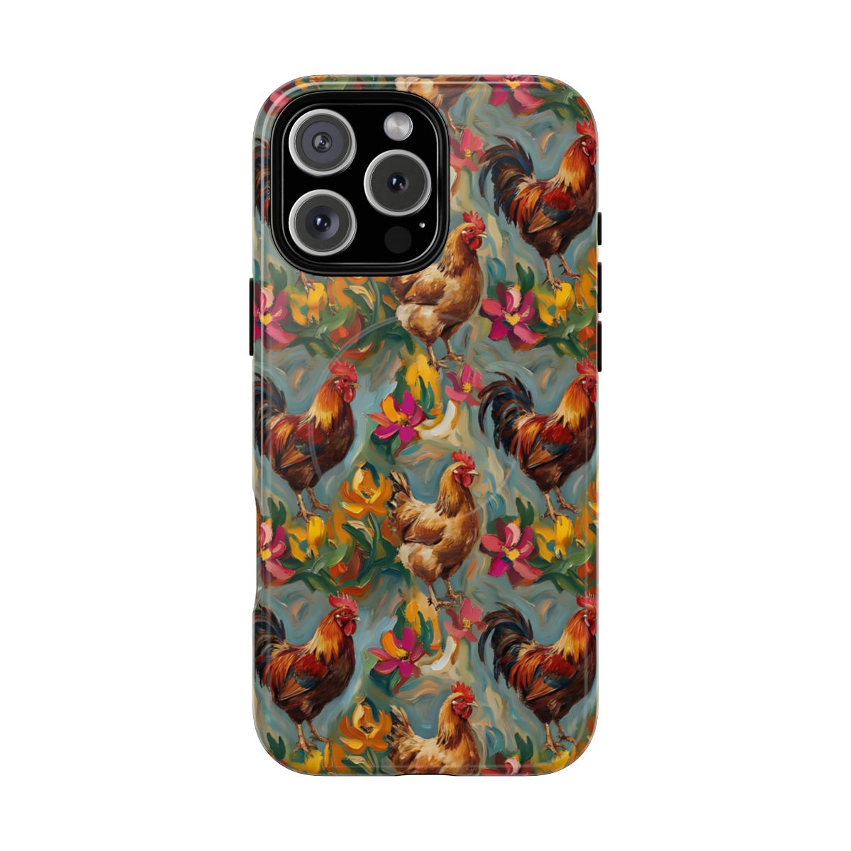 Painted Chickens Magnetic Case