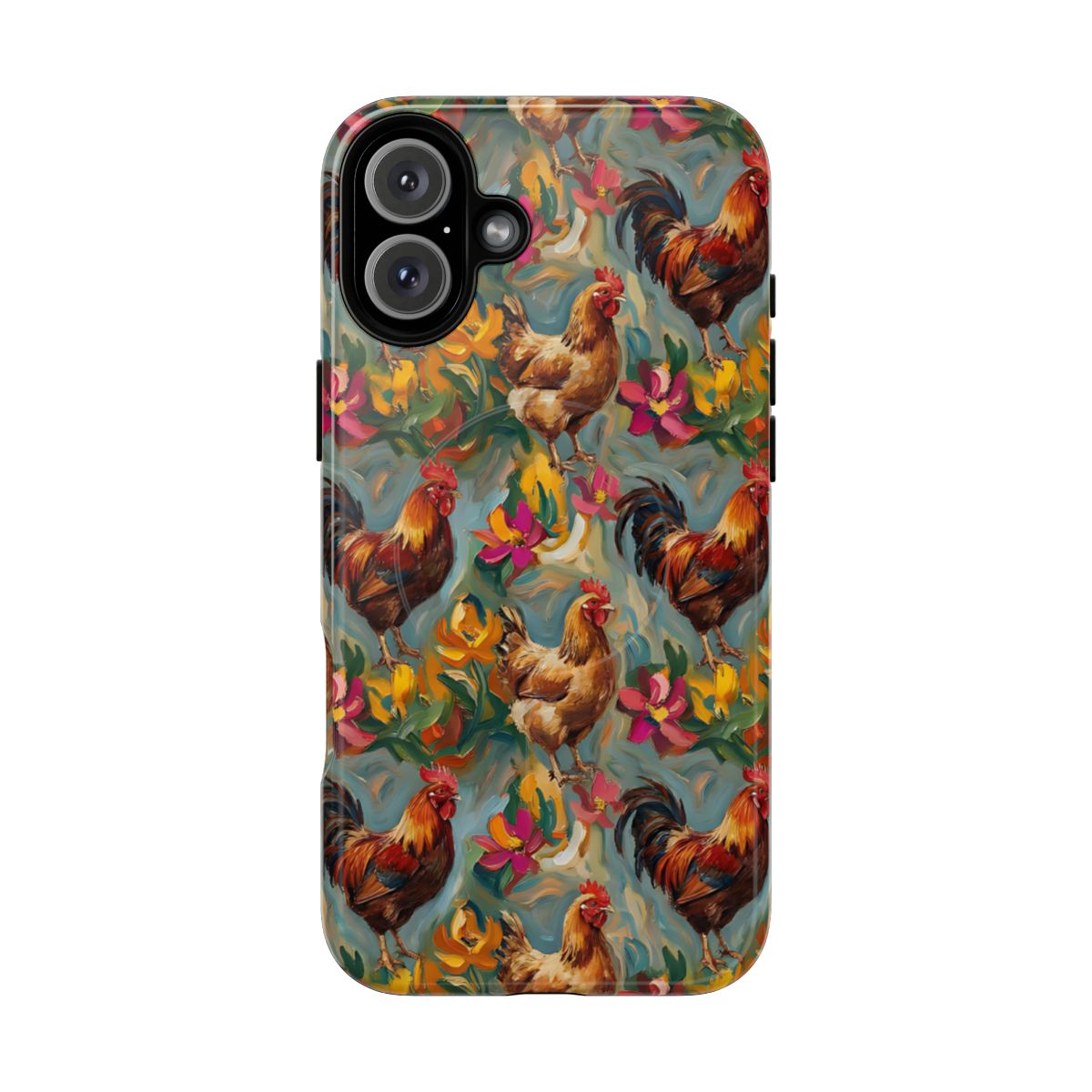 Painted Chickens Magnetic Case