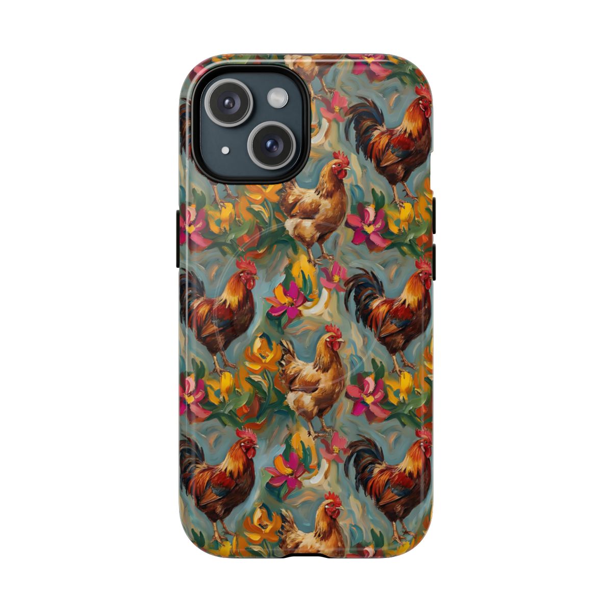 Painted Chickens Magnetic Case