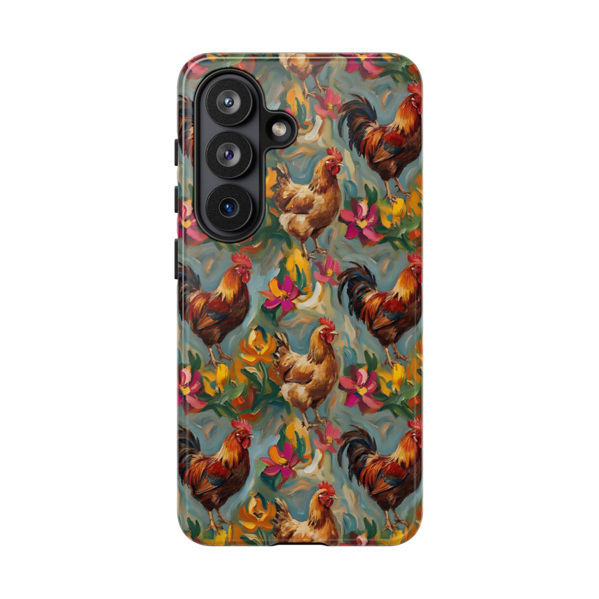 Painted Chickens Tough Case