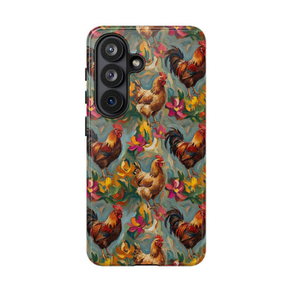 Painted Chickens Tough Case