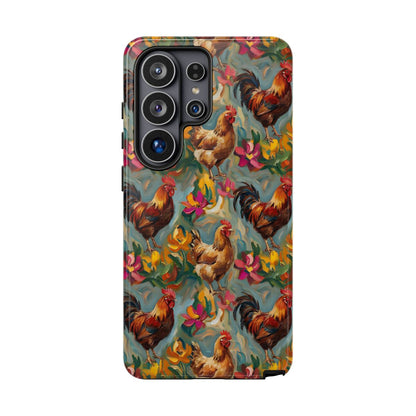 Painted Chickens Tough Case