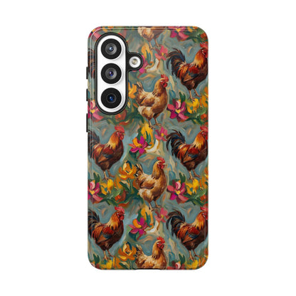 Painted Chickens Tough Case