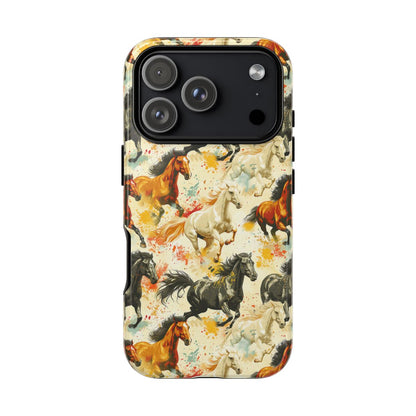 Painted Horses Tough Case - iPhone 18 Pro
