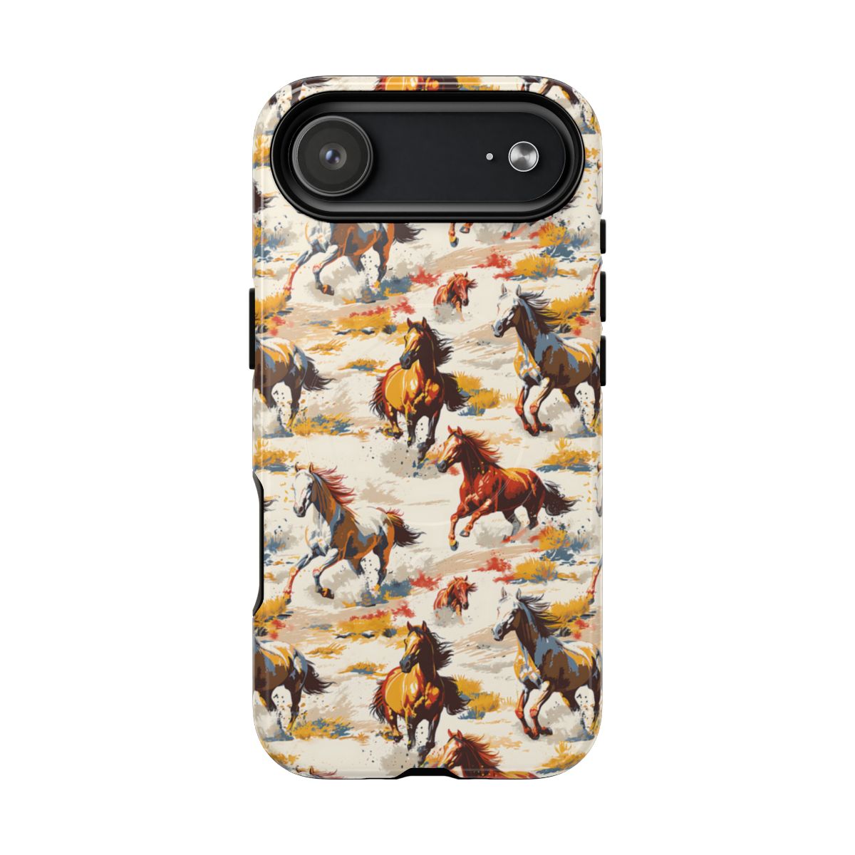 Painted Horses White Magnetic Case