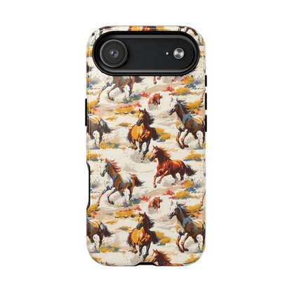 Painted Horses White Magnetic Case
