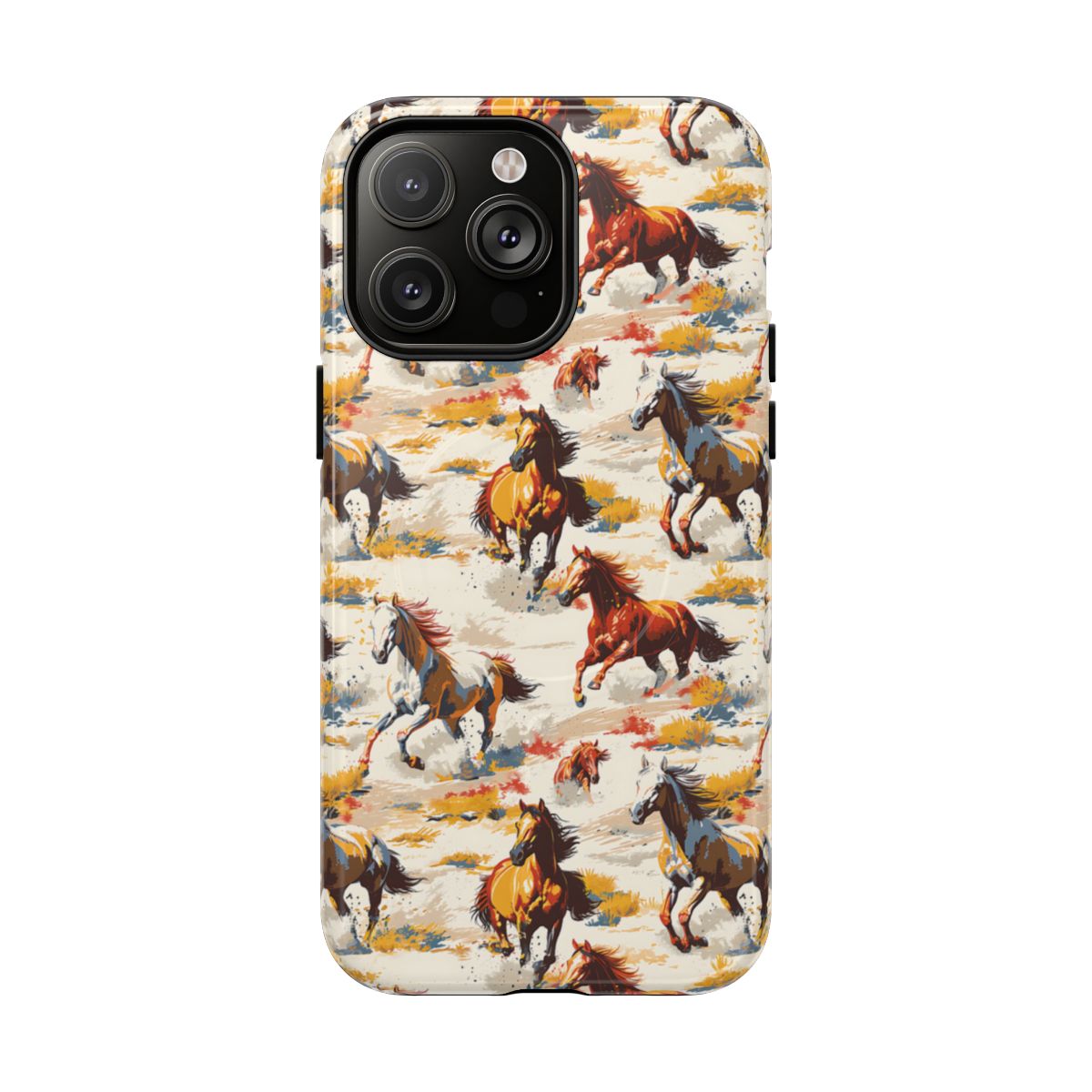 Painted Horses White Magnetic Case