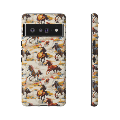 Painted Horses White Tough Case