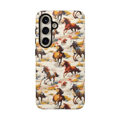 Painted Horses White Tough Case