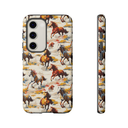 Painted Horses White Tough Case