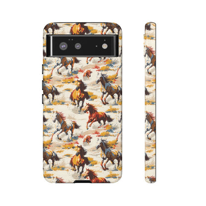 Painted Horses White Tough Case